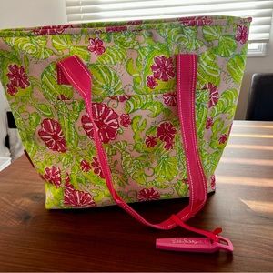 Lilly Pulitzer insulated tote